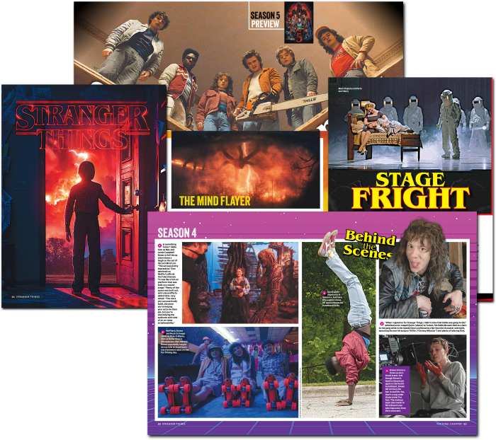 Stranger Things: All Five Seasons spread